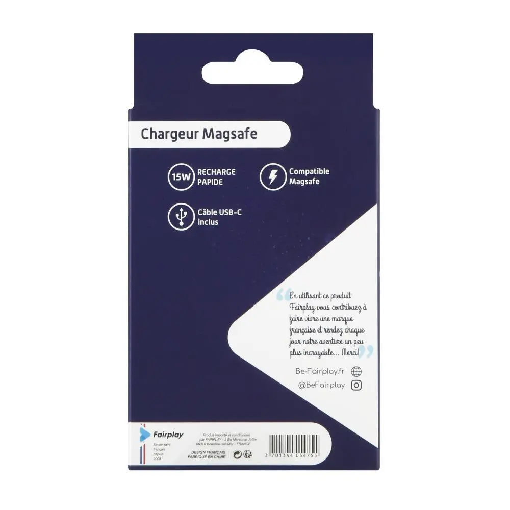 Chargeur MagSafe ROMA FAIRPLAY