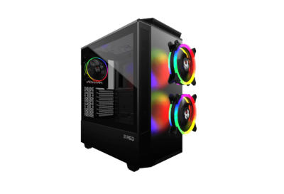 Boîtier PC M.RED Death Storm RGB et 3 Fans RGB