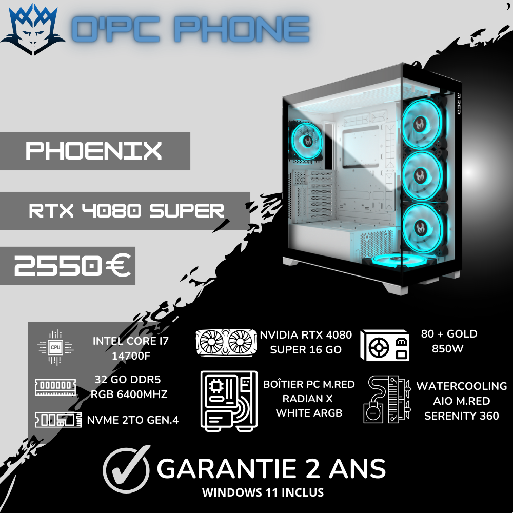 MONTAGE PC GAMER BY O'PC PHONE